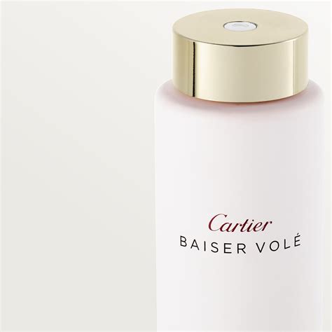 cartier baiser volé lait corps parfumé|cartier perfume stolen kiss.